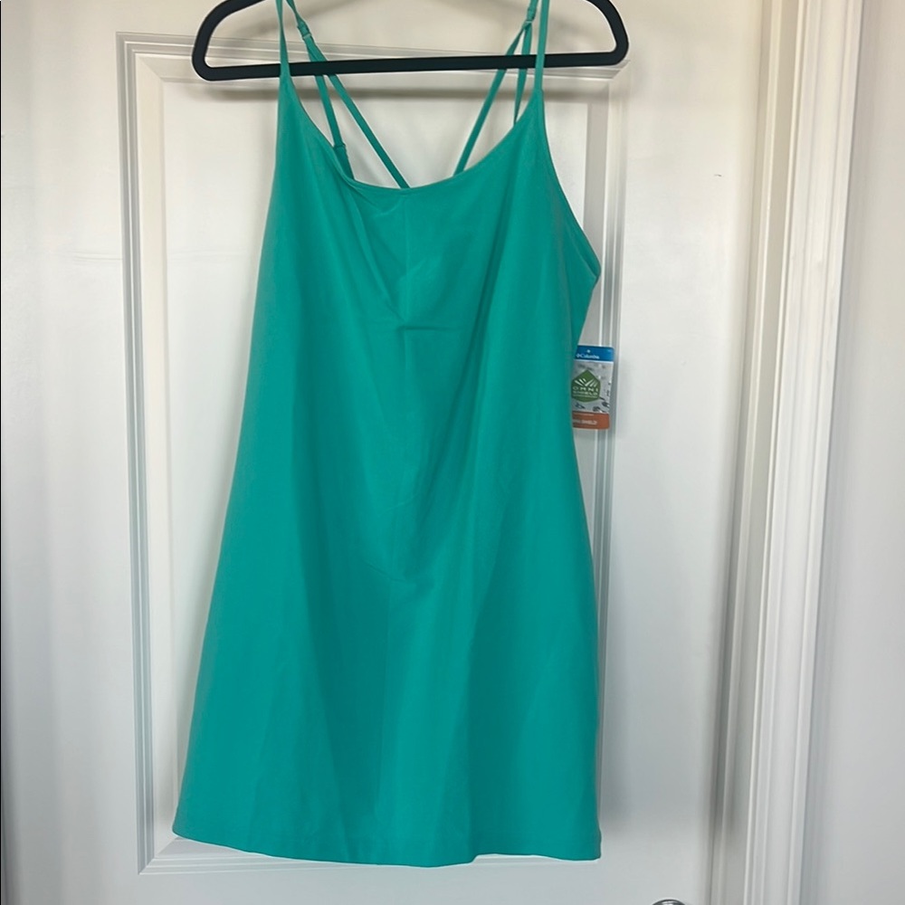 Teal Strappy Dress